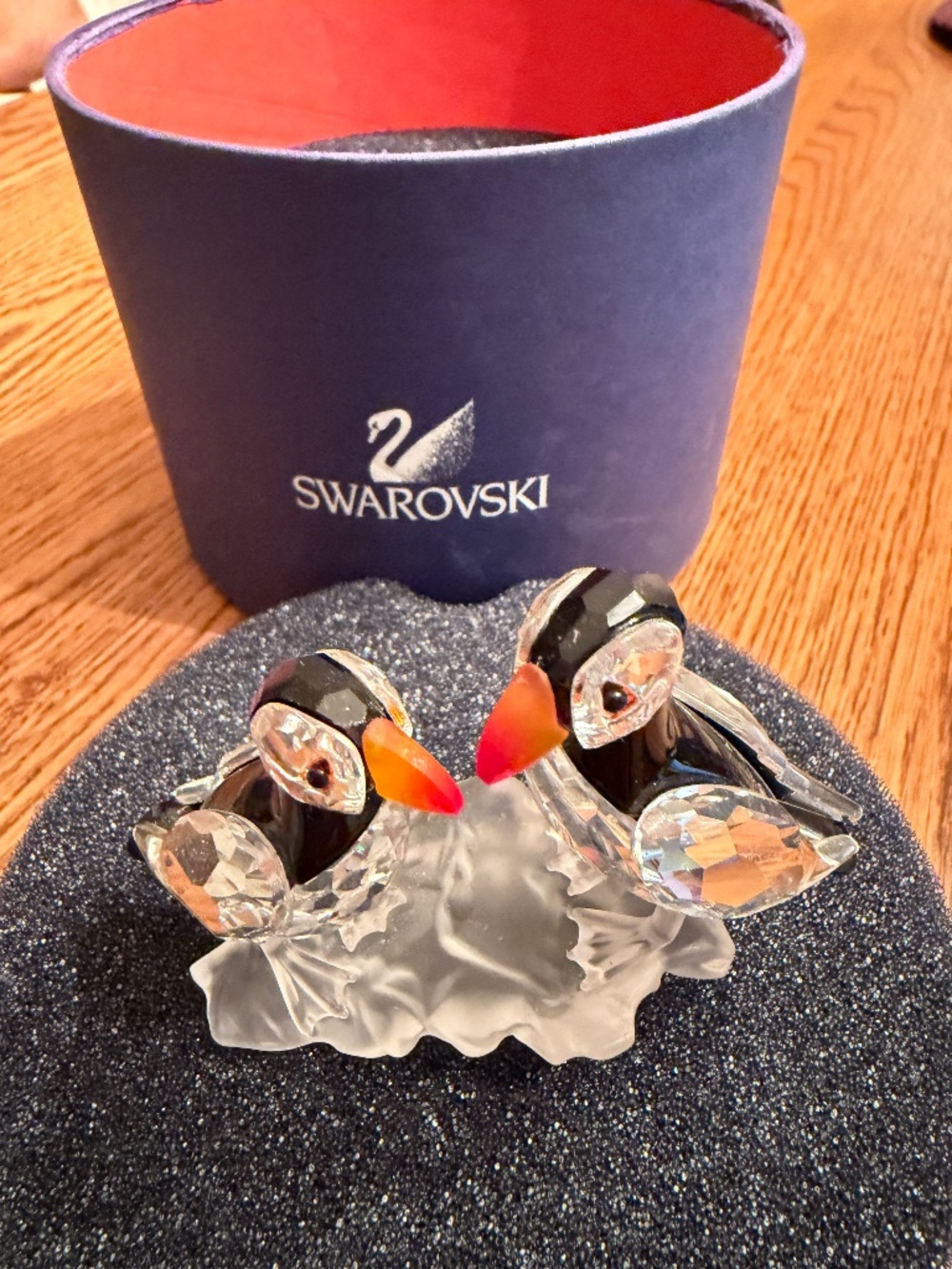 Swarovski - Swarovski Puffins Puffins with case and certificate